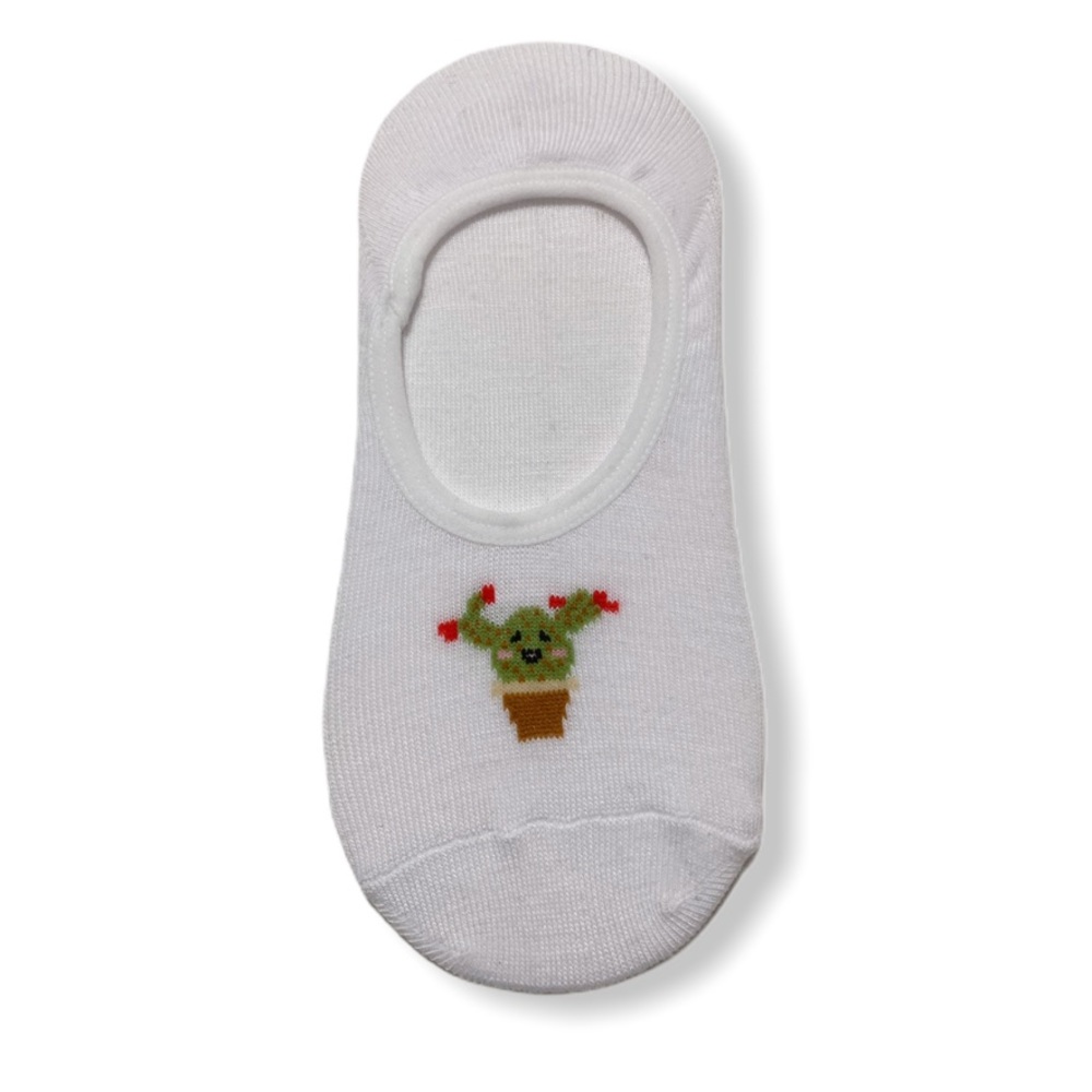 ❣️3/$15❣️ "CACTUS" Printed No Show Socks